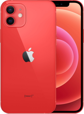 Apple IPhone 12 (6-core 2,65Ghz) 64GB rood 6.1" (2532x1170) + garantie