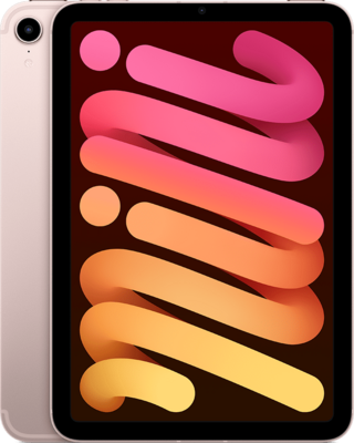 Apple iPad mini 6 7.9" (2266x1488) 64GB roze wifi (4G) + garantie