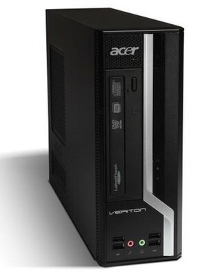 Windows XP of 7 Pro PC Acer Veriton X490G SFF (Intel i3) 2/4/8GB hdd/ssd (seriële poort) + garantie