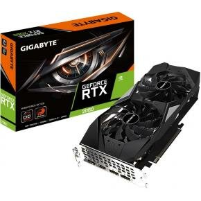Gigabyte GV-N2060WF2OC-12GD GeForce RTX 2060 WINDFORCE OC, PCIe x16, 12GB, GDDR6, 192-bit, 500W