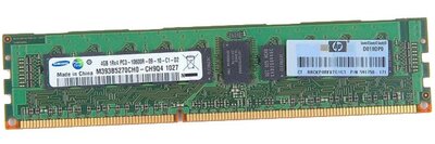 4GB DDR3 PC3-10600R  DIMM server geheugen ( A-Merk )
