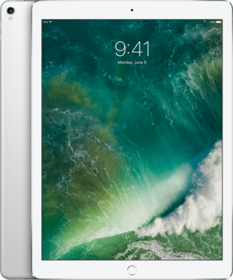 Apple iPad Pro 256GB 12.9 inch (2017) zilver WiFi (4G) + garantie