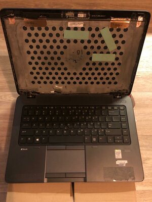 project laptop HP Zbook 14 inch i7 4/8/16GB ssd