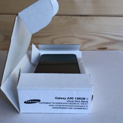 nieuwsbrief actie Samsung Galaxy A50 64GB (8-core 1,8Ghz) 6,4" (2340x1080) + garantie