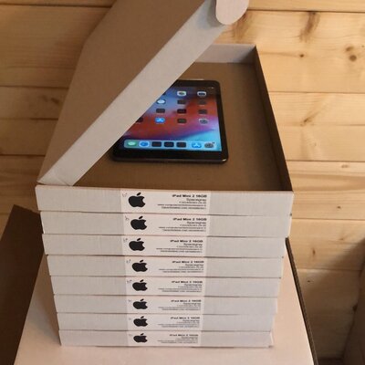 nieuwsbrief actie Apple iPad Mini 2 zwart 16gb 7.9" wifi (4G) + garantie