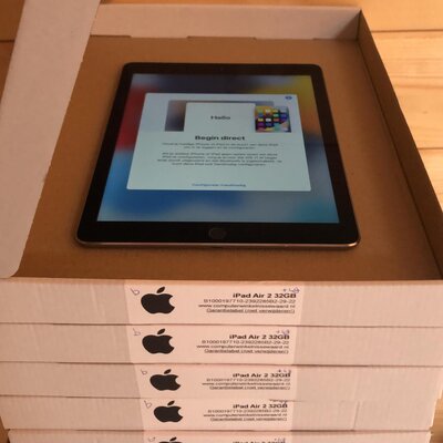 Nieuwsbrief actie Apple iPad 9.7" Air 2 32GB WiFi (4G) zwart + garantie