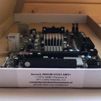 Asrock moederbord 960GM-VGS3 FX DDR3 1866 socket AM3+
