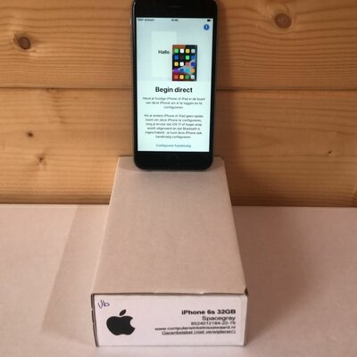 Kinder iPhone 6S 32GB zwart 4,7" simlockvrij + garantie