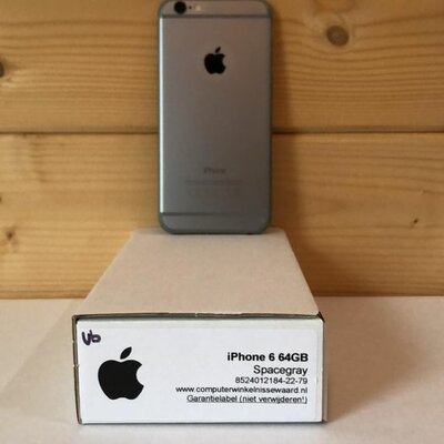 Kinder iPhone 6 64GB 4.7" wifi+4g simlockvrij (ios 12) garantie