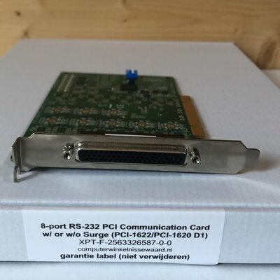 8-port RS-232 PCI Communication Card w/ or w/o Surge (PCI-1622/PCI-1620 D1)