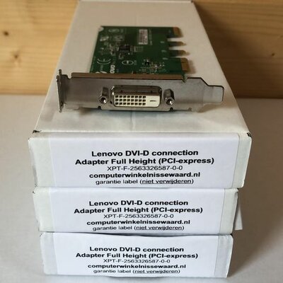 Lenovo DVI-D connection adapter full height