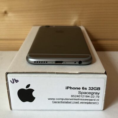 Apple iPhone 6S 32GB zwart 4,7" simlockvrij + garantie