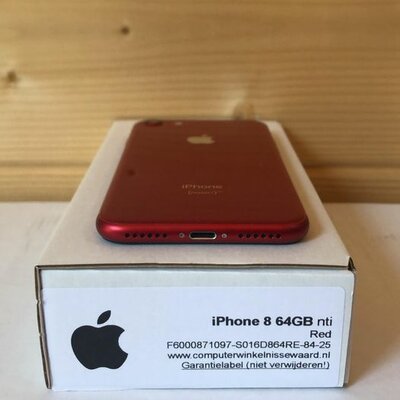 Apple iPhone 8 64GB rood simlockvrij + garantie