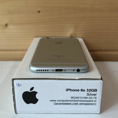 Apple iPhone 6S 32GB zilver 4,7" simlockvrij + Garantie