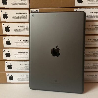 Voordeelbundel (2+prijs) Apple iPad 9 space gray 64GB 10.2" WiFi (4G) + garantie