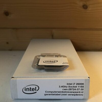 Intel processor i7 2600K 3.4Ghz (quadcore) socket 1155