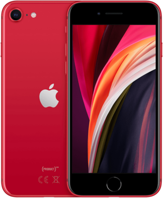 nieuwstaat Apple iPhone SE 2020 64GB red 4.7" + 12 maanden garantie