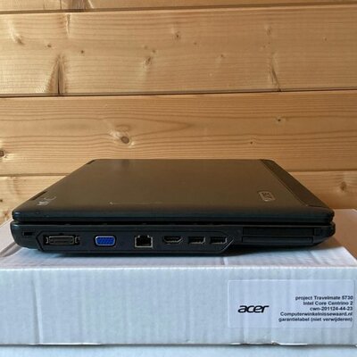 project laptop Acer Travelmate 5730 (geen garantie)