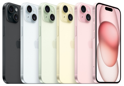 Apple iPhone 15 zwart 256GB + Garantie