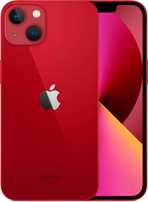 Magazijn opruiming Apple iPhone 13 rood 512GB 6,1" + garantie op=op