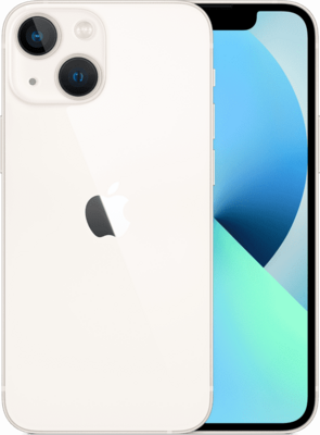 Als nieuw Apple iPhone 13 mini wit 128GB + 24 maanden garantie