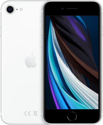 Als nieuw Apple iPhone SE 2020 128GB white + 24 maanden garantie