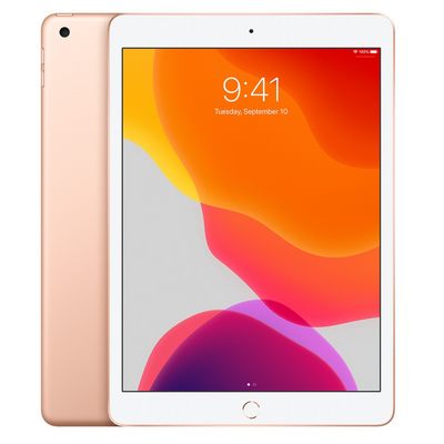 Magazijn opruiming Apple iPad 7 128GB (model 2019) 10.2" goud WiFi (4G) + garantie
