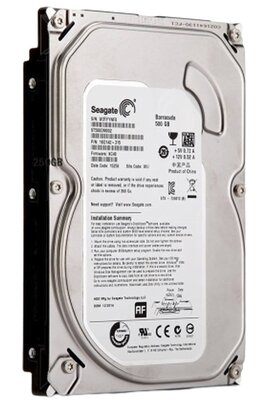 Voordeelbundel (10+prijs) Seagate Barracuda 500GB SATA PC harddisk 3.5 inch + garantie