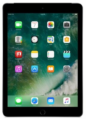 Knutselproject (Apple ID-Locked!) iPad 6 32GB (model 2018) zwart 9.7" WiFi