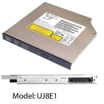 HP DVD/CD Writer UJ8E1 Rewritable drive dvd/cd speler + garantie