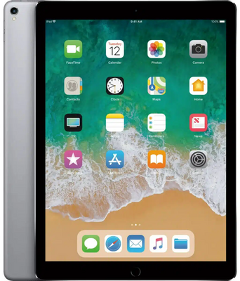 Nieuwstaat Apple iPad Pro 32GB 12.9 inch (model 2015) zwart WiFi (4G) + 12 maanden garantie