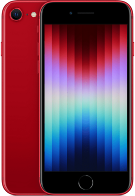(als) Nieuw Apple iPhone SE (model 2022) rood 128GB 4.7" + 24 maanden garantie