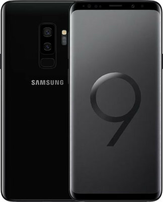 Nieuwstaat Samsung Galaxy S9 Plus (model 2018) 256GB zwart + 12 maanden GARANTIE