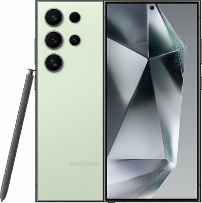 Samsung Galaxy S24 Ultra 5G 256GB (model 2024) groen (als nieuw + 24 maanden garantie bulk verpakt)