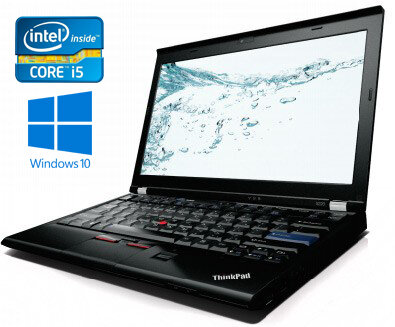 Windows 10 Laptop Lenovo Thinkpad X220 i5-2520M 4GB 320GB 12.5 inch