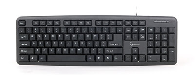 voordeelbundel (2x) Standaard toetsenbord USB zwart (qwerty)