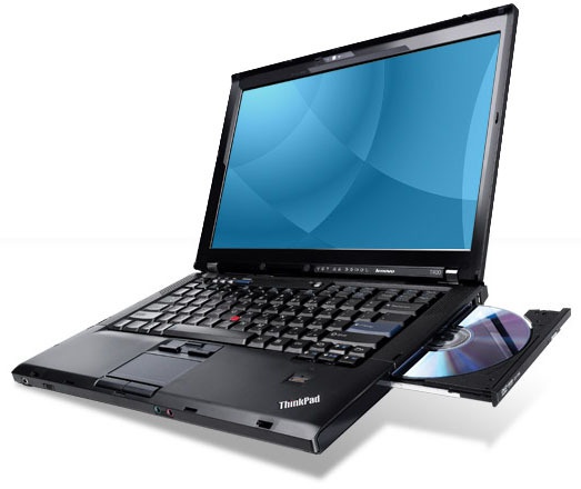 Windows XP of 7 Pro Lenovo Thinkpad T500 C2D-P8400 2GB 250GB 15.4 inch + Garantie