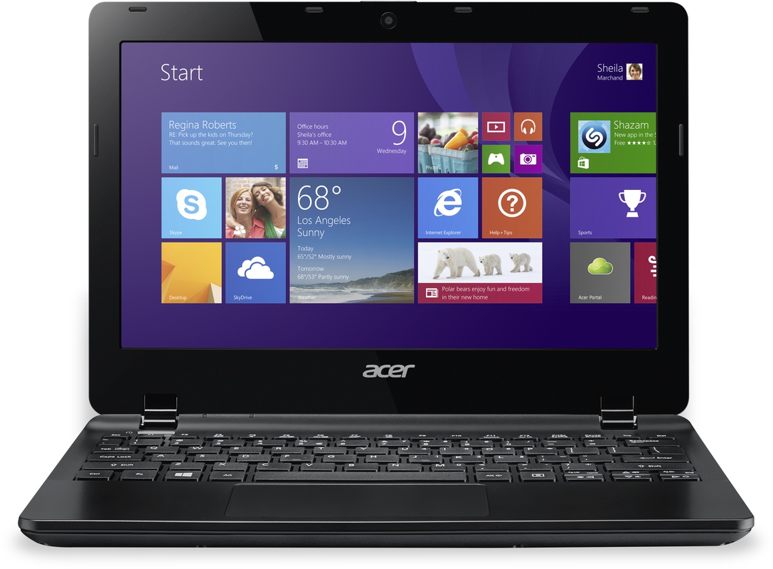 Windows XP, 7 of 10 Pro Laptop Acer Travelmate 2/4GB HDD/SSD 11.6 inch HDMI + garantie