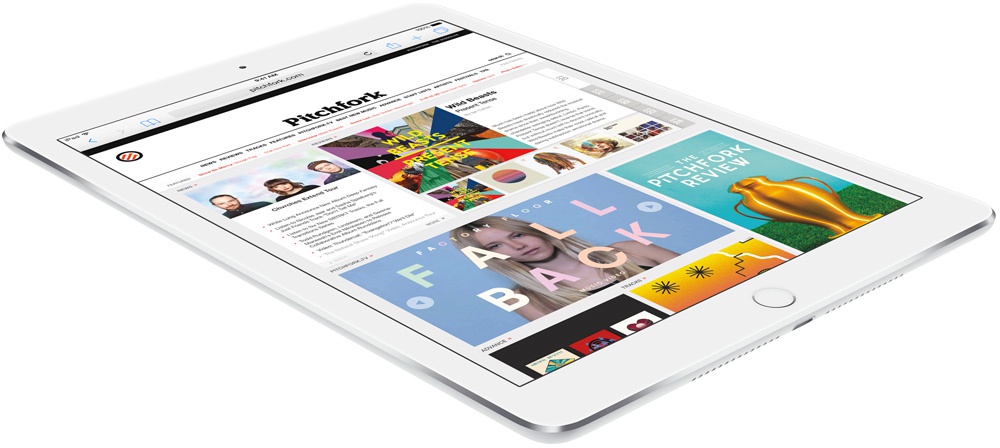 nieuwstaat Apple iPad Air 2 32GB (model 2016) WiFi (4G) zilver + 12 maanden garantie